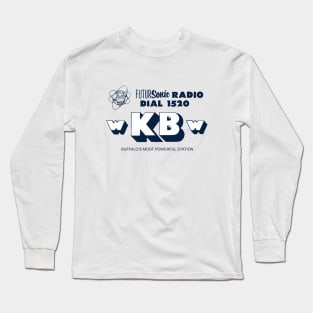 WKBW.  1520 AM. Buffalo, NY. Long Sleeve T-Shirt